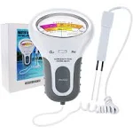 2-in-1 Chlorine&PH Meter Swimming Pool Tester, Handheld CL2 Level Meter Test Spa ...