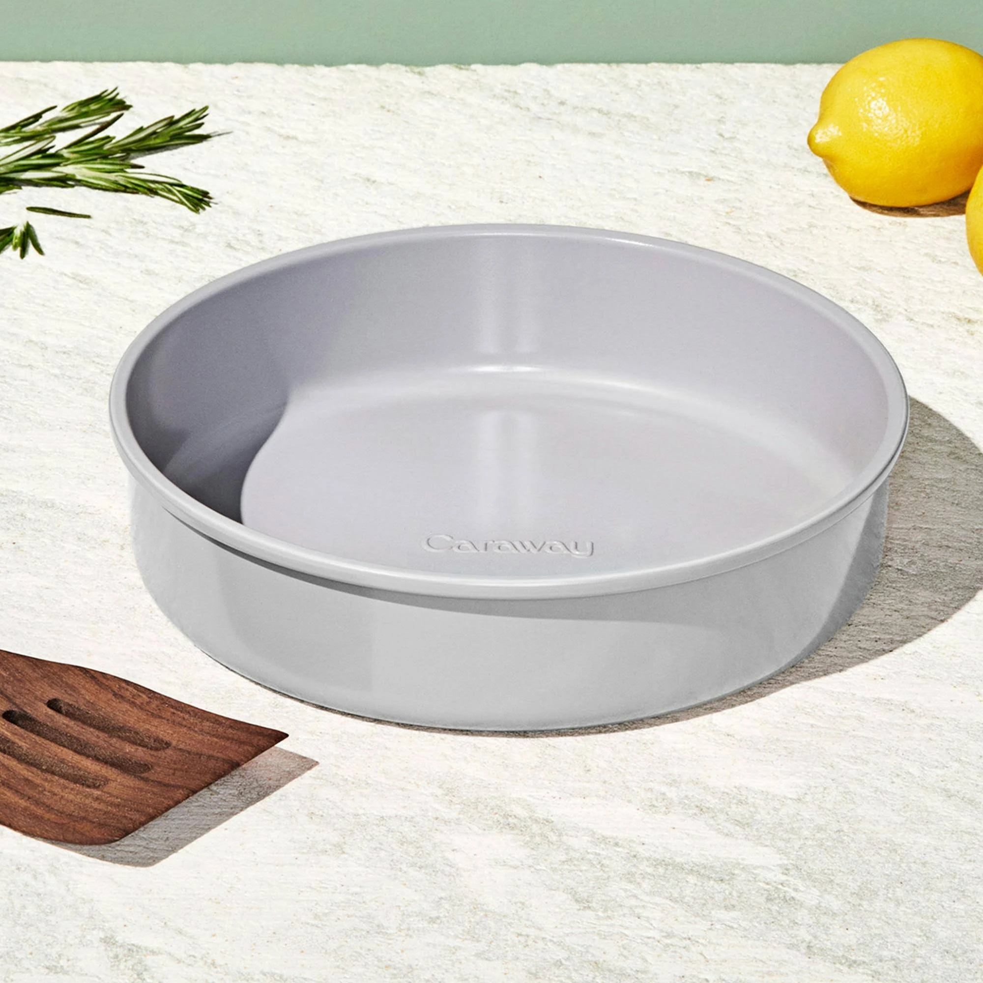 Caraway Home Ceramic Circle Cake Pan