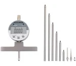 Accusize Industrial Tools - 0-22 inch Electronic Digital Depth Gauge Inch/Met...