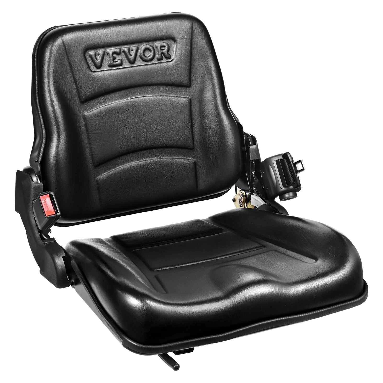 VEVOR Universal Fold Down Tractor Seat with Adjustable Angle Back