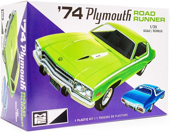 MPC 1/25 1974 Plymouth Road Runner MPC920M Plastics Car/Truck 1/24-1/25