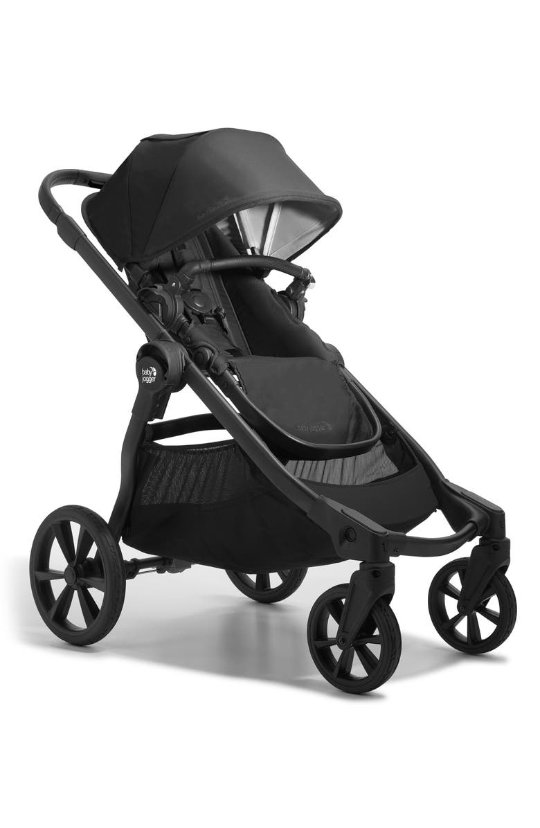 Baby Jogger® City Select® 2 Single-to-Double Modular Stroller, Eco Collection, Lunar Black