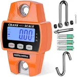 GRAM PRES Digital Hanging Scale 660 Lb 300 Kg Hanging Digital Scale, Handheld...