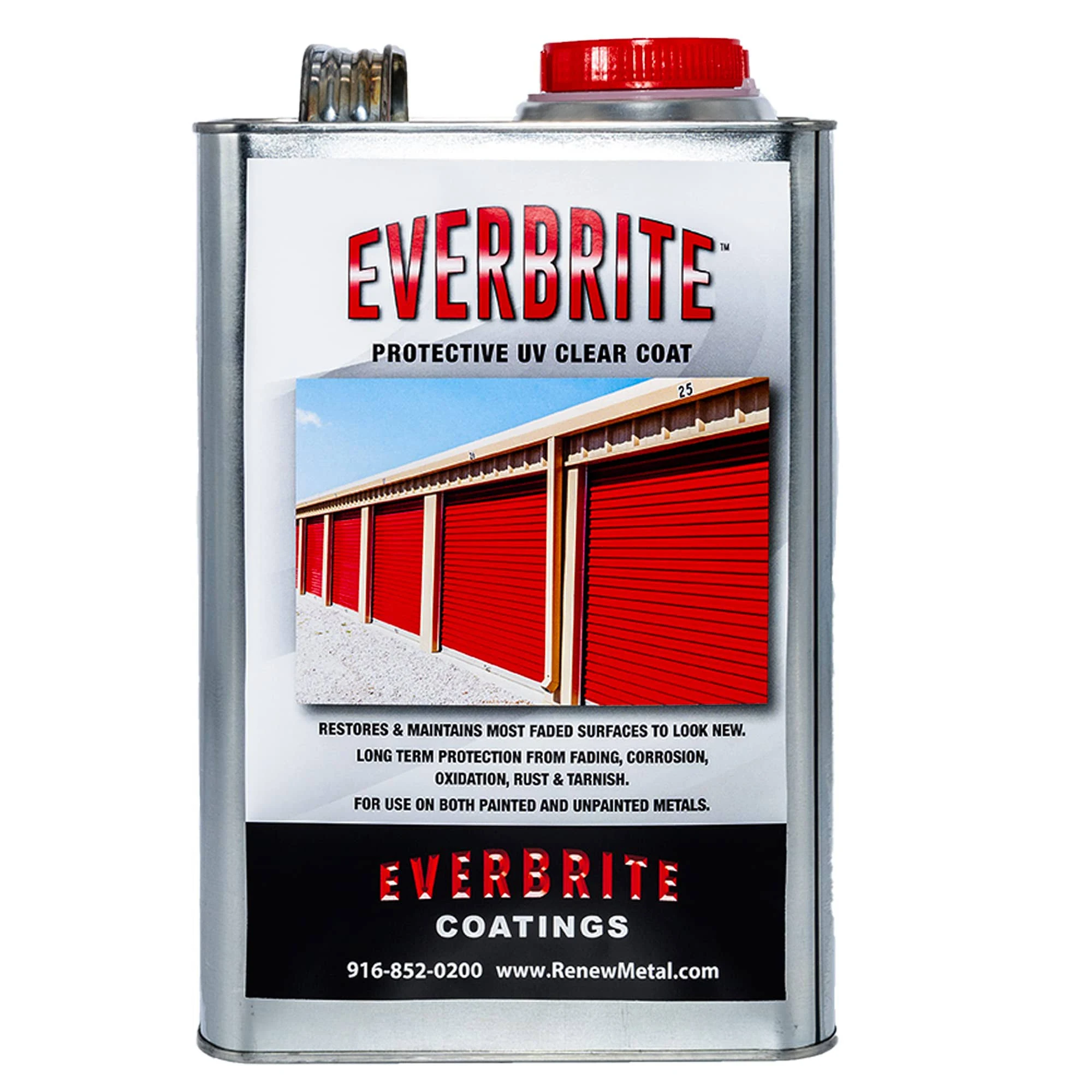 EverBrite 128 oz. Clear, Protective Coating for Metal