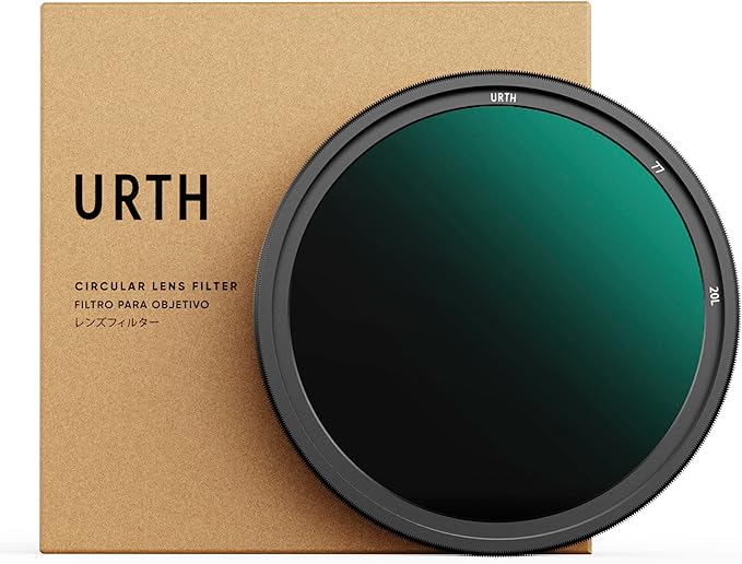 Urth ND2-400 (1-8.6 Stop) Variable ND Lens Filter (77mm)