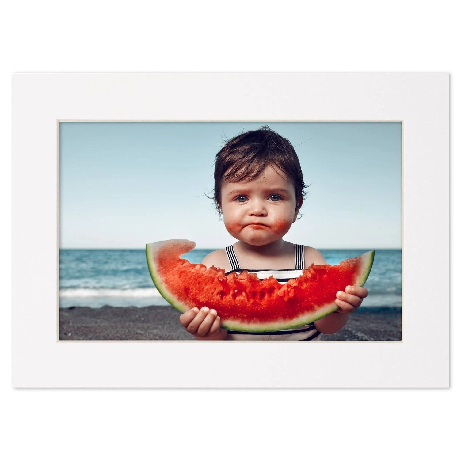 11x17 Mat for 16x20 Frame - Precut Mat Board Acid-Free White 11x17 Photo Matte ...