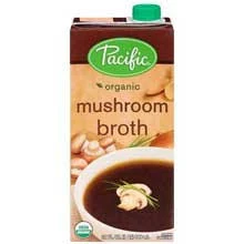 Pacific Foods Broth, Organic, Mushroom - 32 fl oz