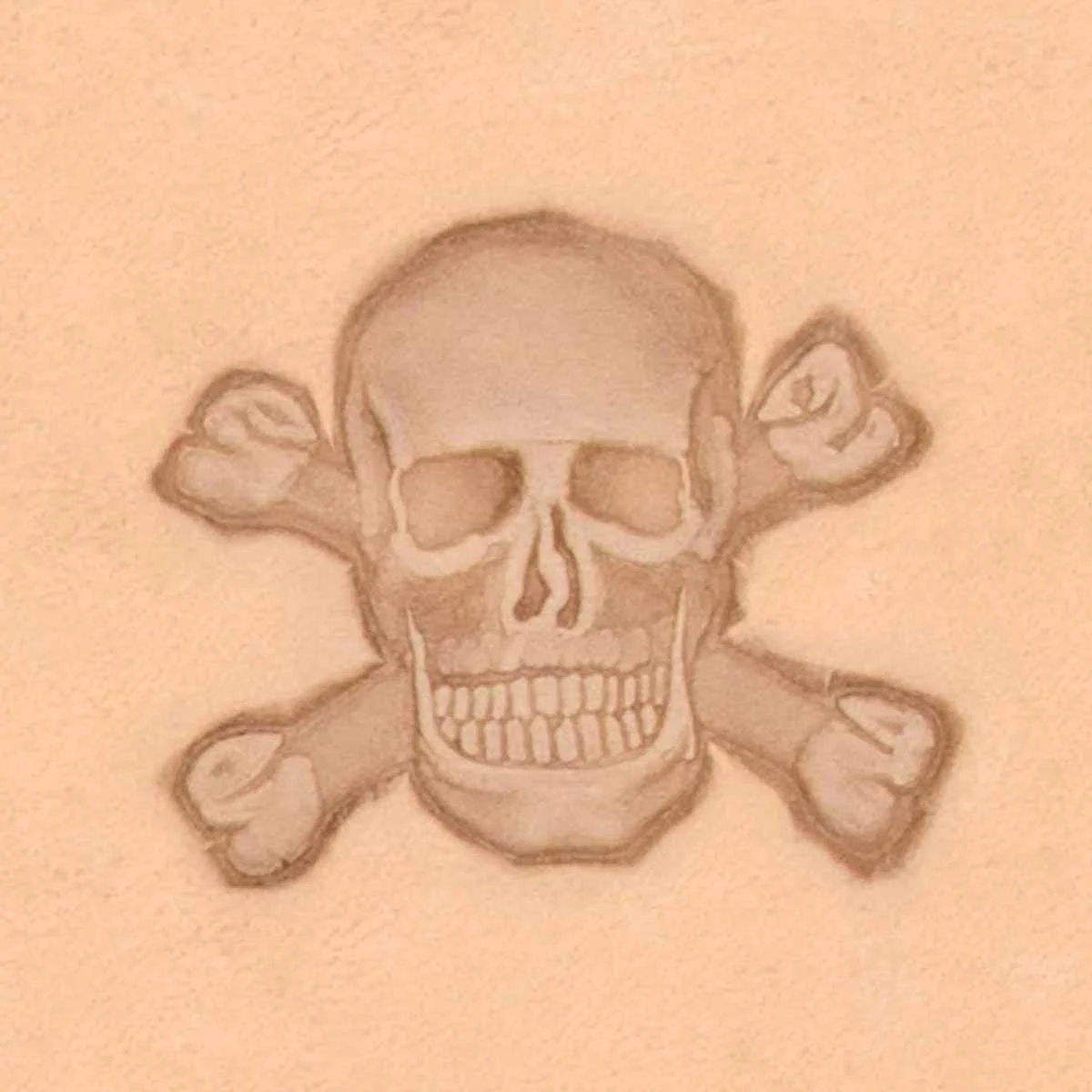 Tandy Leather | Skull & Crossbones Craftool 3-D Stamp #8547-00