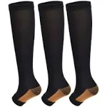 Graduated Pressure Calf Socks Running With Elastic Open Toe And Calf Compression For Varicose Veins   From Nicespring, $4.38 | DHgate.Com