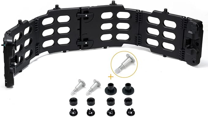 WEILEITE Stowable Tailgate Bed Extender Brackets Kit for Trucks Compatible with Ford F150 F-150 2015-2021 replaces FL3Z-99286A40-C