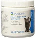 Duralactin Feline + Fatty Acids, 60 Soft Chews