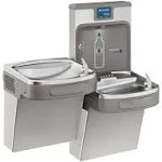 Elkay LZSTL8WSSP Filtered Enhanced EZH2O Bottle Filling Station with Bi-Level ADA Cooler-Stainless