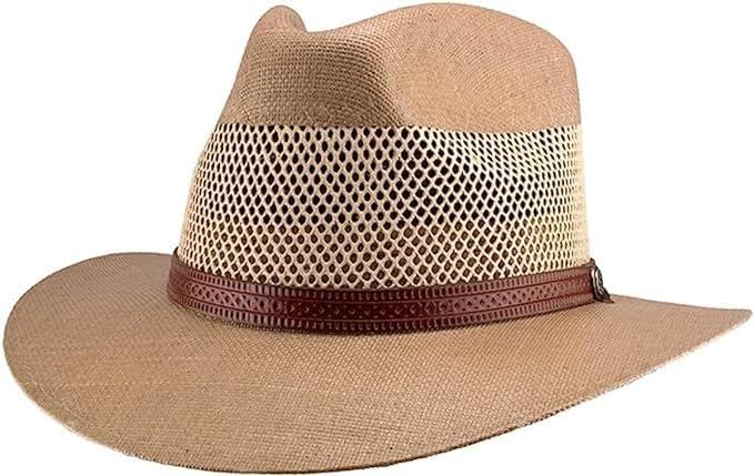 American Hat Makers Straw Hats for Men & Women - Milan Fedora Summer Hats