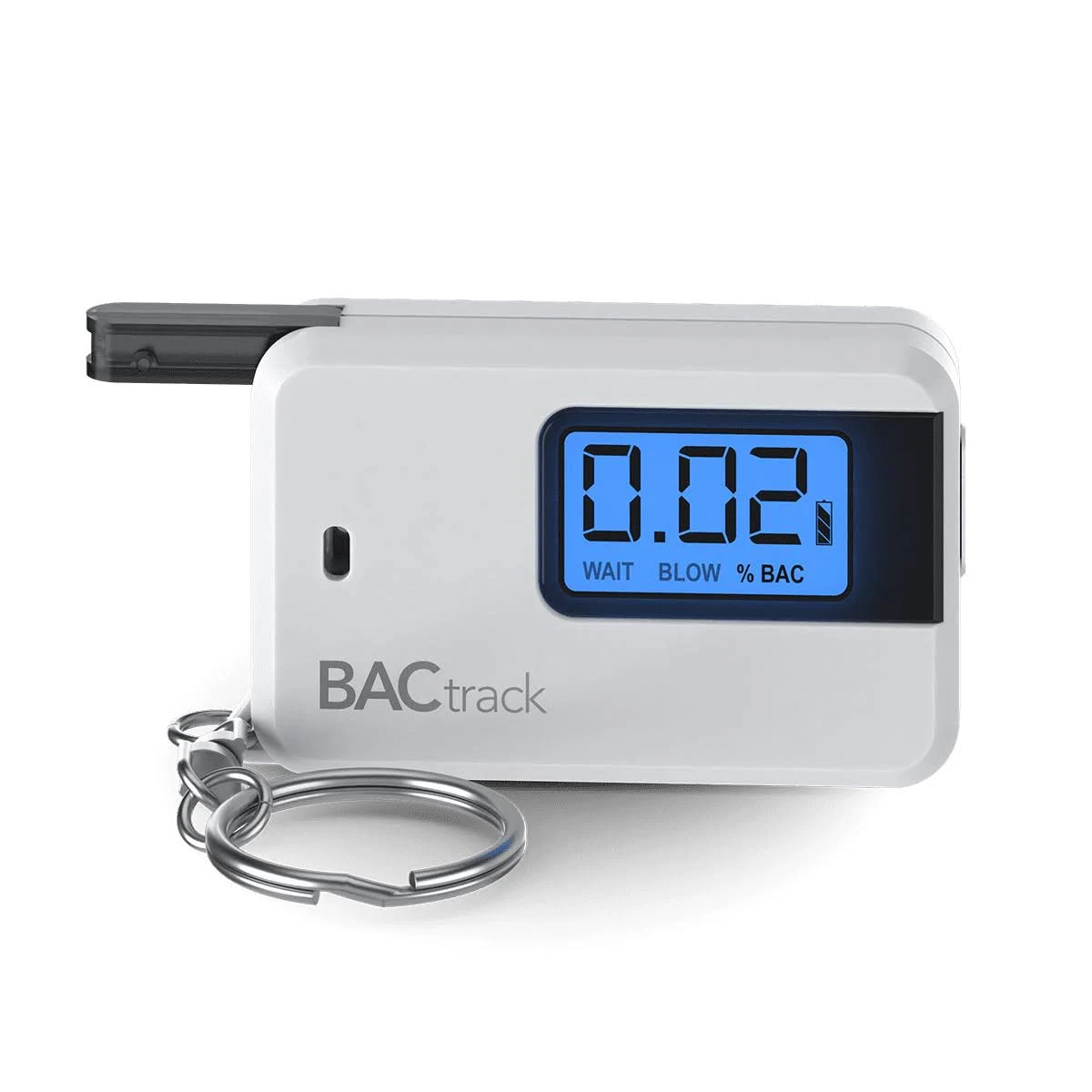 BACtrack - Go Keychain Breathalyzer - White (BT-KC20)