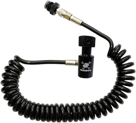 Maddog Heavy Duty Paintball Tank Remote Coil - CO2 / High Pressure Air (HPA) Compressed Air