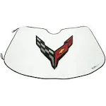 Corvette Folding Insulated Windshield Sun Shade : 2020 - 2023 C8 Stingray, Z06