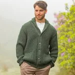 Mens Shawl Collar Cardigan