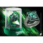 The Noble Collection DC Green Lantern Prop Ring & Display - Die Cast Metal Ring with 4in (10cm) Display Case - Officially Licensed Film Set Movie Props Gifts Jewellery