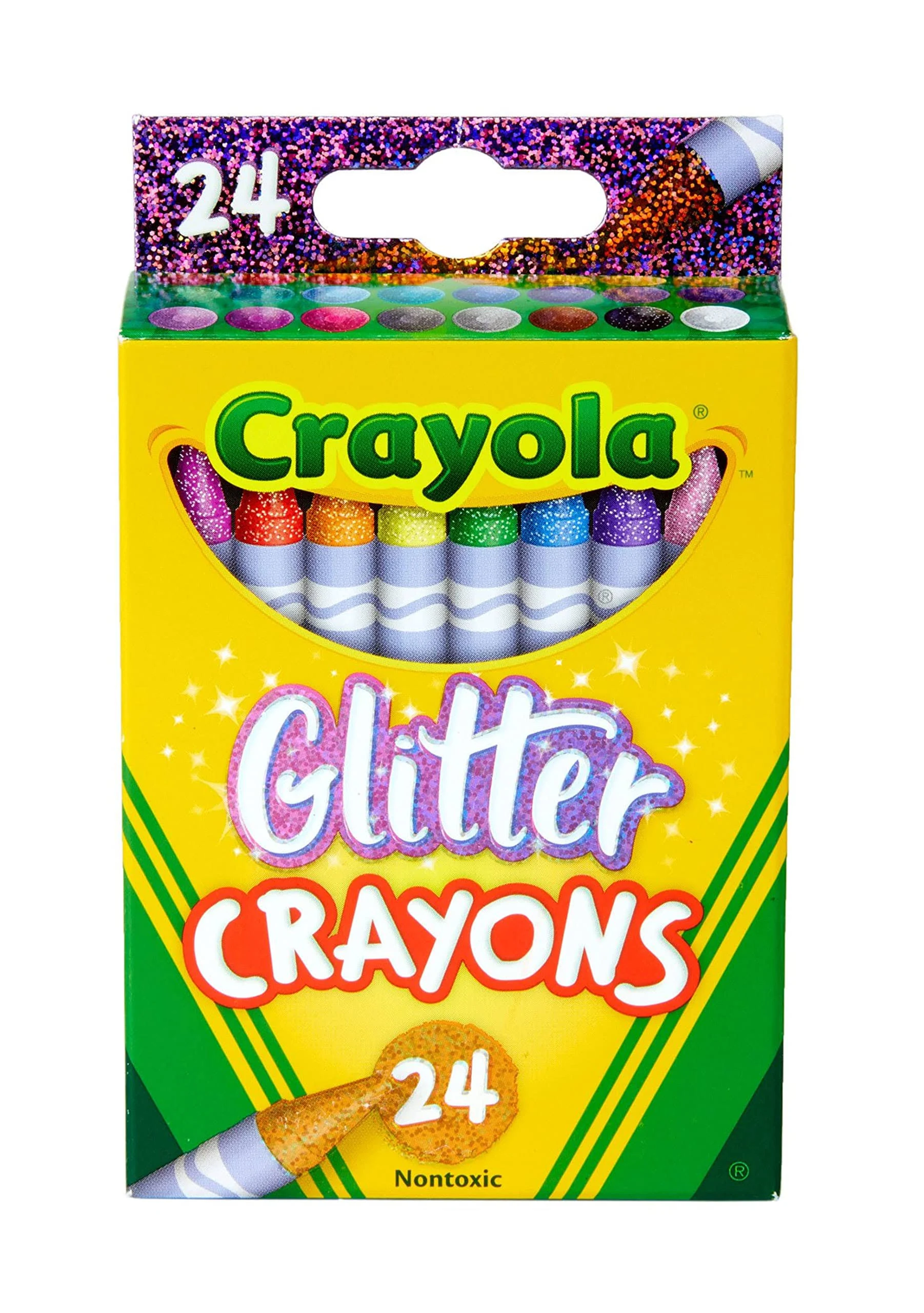 Crayola® Glitter Crayons, 24ct.