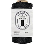  Tarred Twine - 100% Nylon Bank Line for Bushcraft, Netting, 1lb #9 (2200 ft)