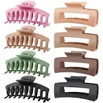 4 Large Claw Hair Clips for Women 4&#034; Big Jaw Clips Hairpin for Thick Hair