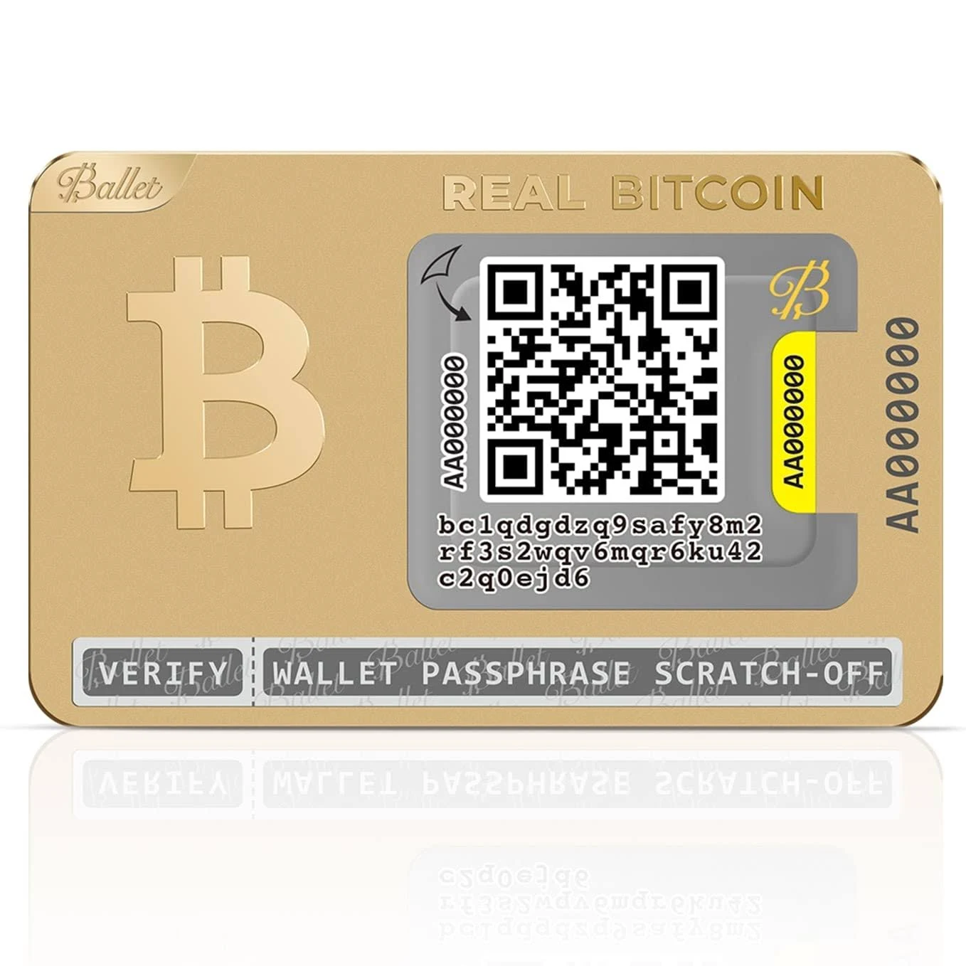 Ballet 3-Pack Real Bitcoin Gold Edition