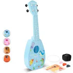 YOLOPARK 17&#034; Kids Toy Guitar for Girls Boys, Mini  Assorted Colors , Sizes 