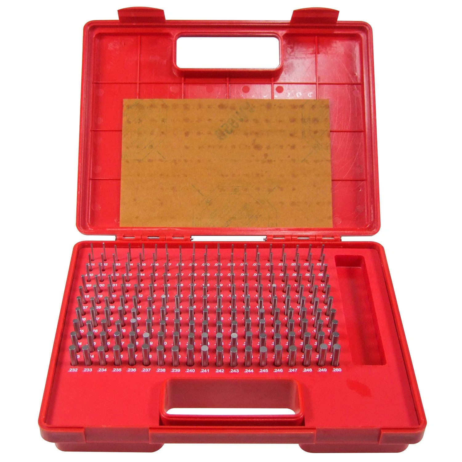 HFS(R) Minus Steel Pin Gage Set - 190pcs (0.061-0.250&#034;)