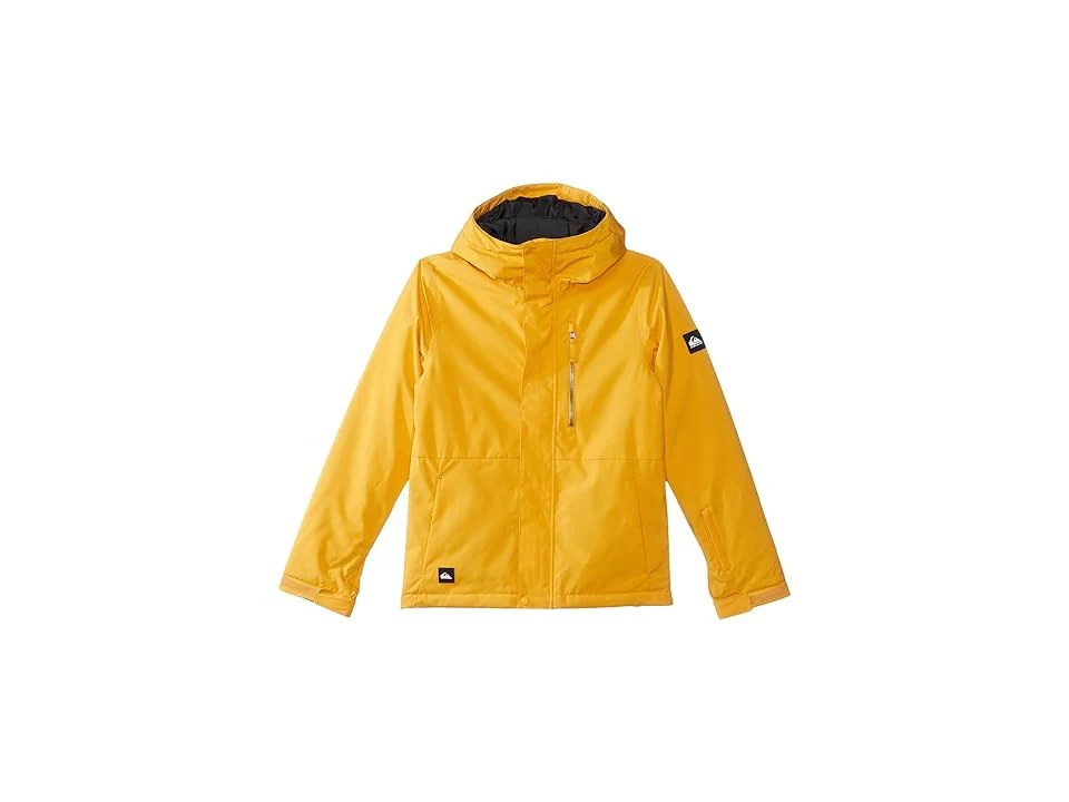 Quiksilver Mission Solid Jacket - Kids' Mineral Yellow, S(10)