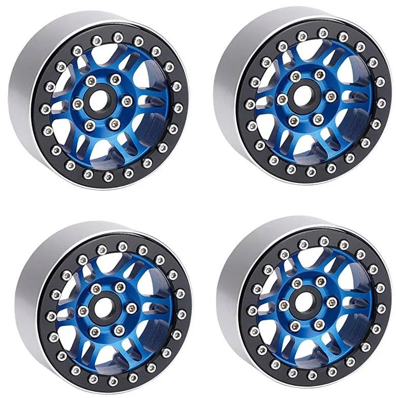 TCRC 4pcs Aluminum 1.9" High Mass RC Beadlock Wheel Hubs for 1/10 RC Crawler Car ...