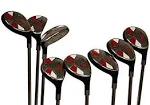 MAJek Senior Men's Golf All Hybrid Complete Full Set