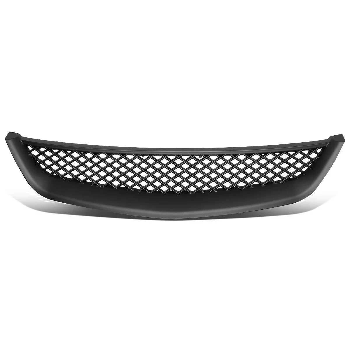 DNA Motoring GRL-HC01-TR-ABS Front Bumper Grille Guard