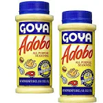 Goya Adobo Seasoning Without Pepper 28 oz Pack of 2