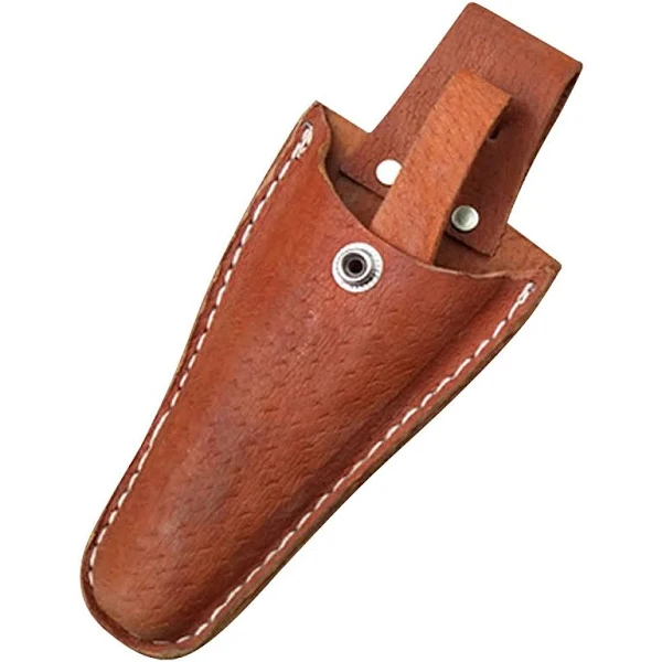 Leather Sheath Tool Holsters Gardening Pouch Belt Electrician Scissors Brown 