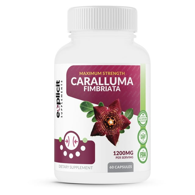 ORGANIC Caralluma Fimbriata Capsules  Pure &amp; High Quality