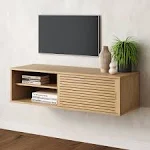 Wood Sliding Door TV Cabinet | Monroe