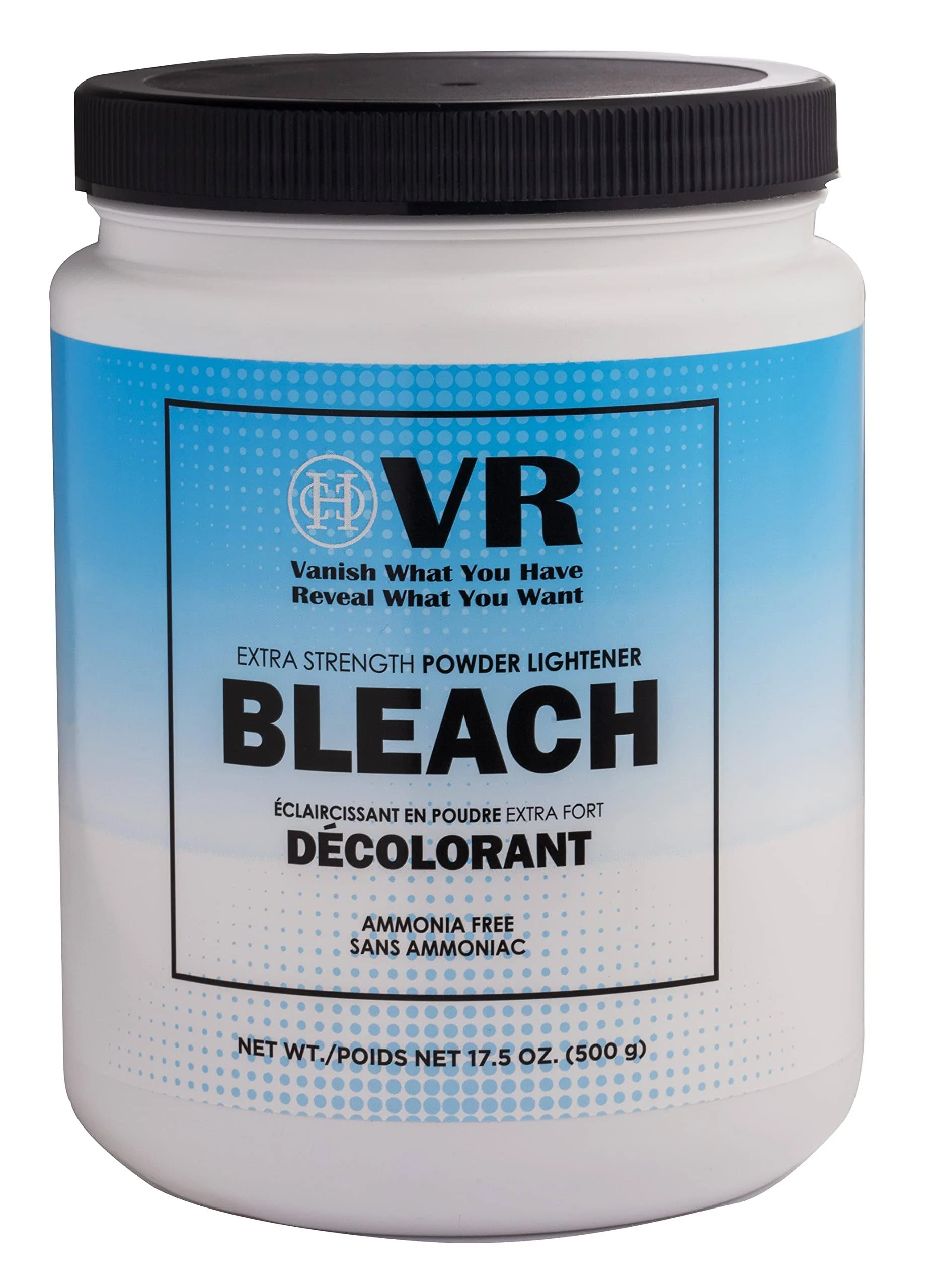 VR Blue Bleaching Hair Powder Extra Strength Lightener & Toner by Cocohoney, Made ...