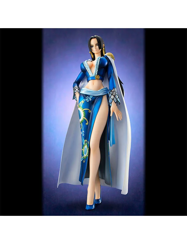 One Piece - Boa Hancock - Excellent Model - Portrait Of Pirates EX - 1/8 - Blue ver. (MegaHouse)