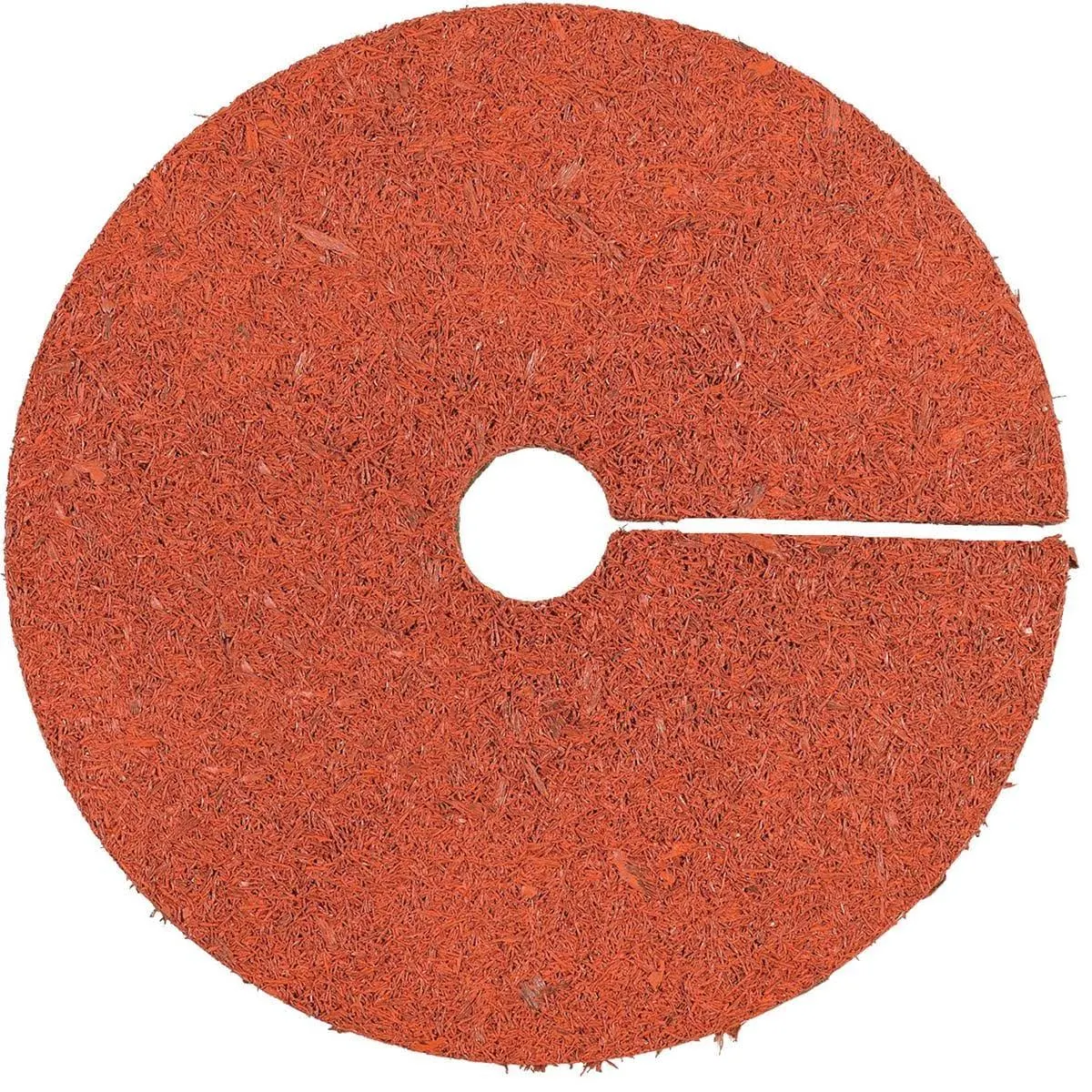 Rubberific Red Recycled Rubber 24-in Tree Ring Lowes.com