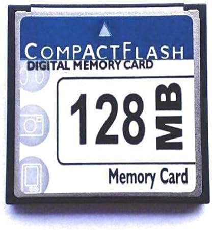 128MB CF (Compact Flash) Card SDCFB-128 or SDCFJ-128 (CAV) Compact Flash Memory Card