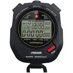 QWM Professional Timer Stopwatch, Digital Sports Stopwatch with Countdown Timer, 100 Lap Memory, 0.01 Second Timing,Water Resistant,Multi Functional