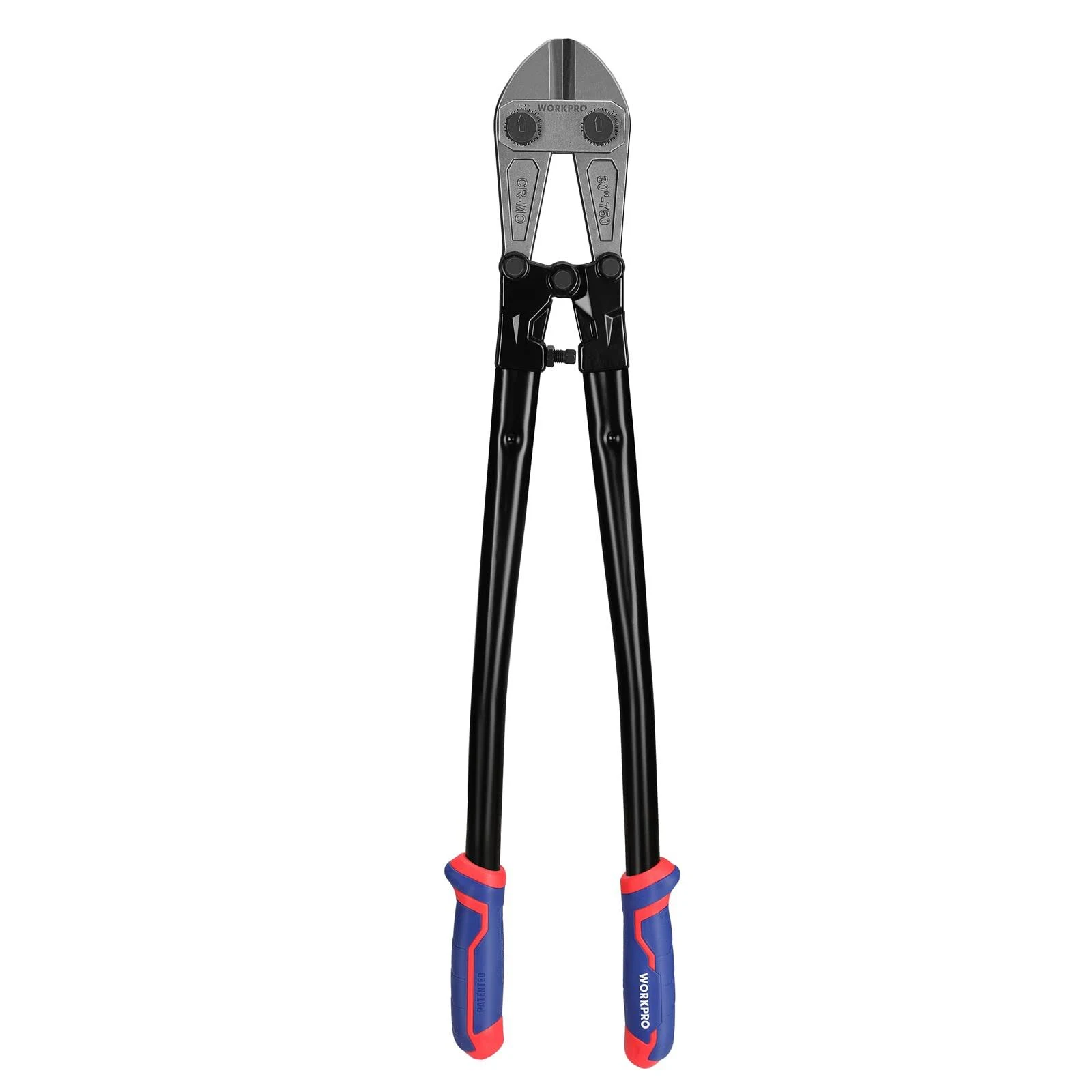 WORKPRO 30 Bolt Cutter Chrome Molybdenum Steel Blade Heavy Duty with Soft Rubber Grip Cutting Tool for Cut Chain Wire Screw at MechanicSurplus.com