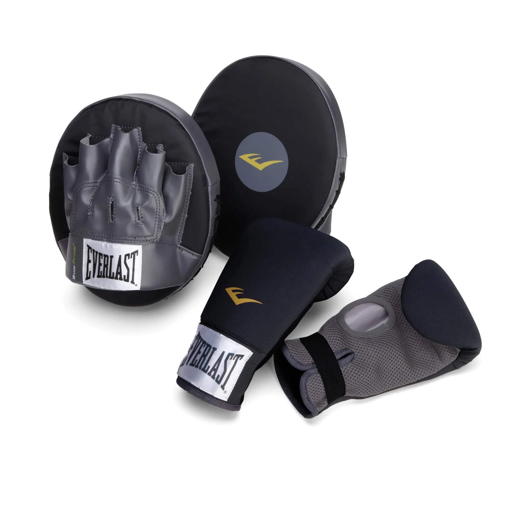 Everlast Black Boxing Fitness Kit