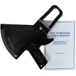 Skinfold Caliper in Black with Booklet