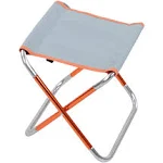 RLC Small Folding Stool Travel Chair - 12in Lightweight Fold Up Stool Seat