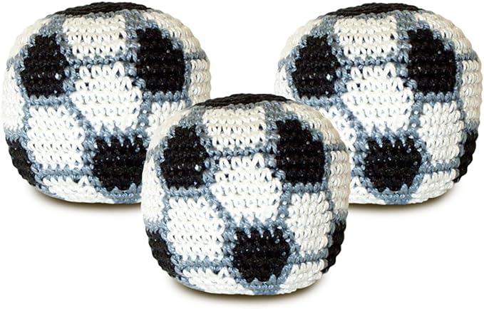 World Footbag Soccer Hacky Sack Crocheted Footbag