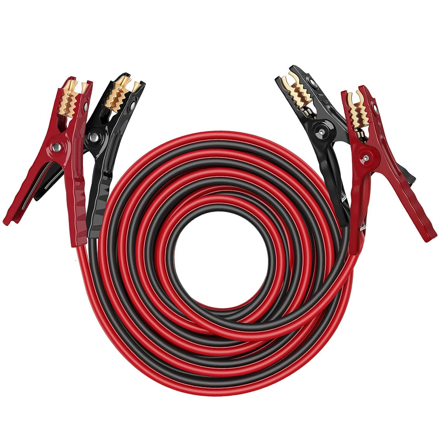 THIKPO G225 Booster Cables with UL-Listed Clamps,Heavy Duty Jumper Cables,High Peak Jumper Cables Kit for Car, SUV and Trucks with up to 5-Liter Diesel Engines and 7-Liter Gasoline