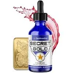 Colloidal Gold - Liquid Gold Drops - 99.99% Pure Swiss Gold - 100 PPM - Ruby Red - Real 24K Gold - Gold Water - Ascension Aid - Brain Boost - Enhance