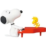 MEDICOM  Udf Peanuts Series 13 Pianist Snoopy Figure