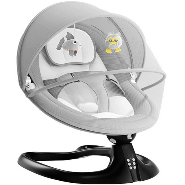 Baby Swing for Infants, Portable Baby Swings, Electric Rocking Chair for Baby wi